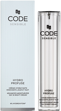 AA Cosmetics CODE Sensible Hydro Profuse hydratační denní a noční krém
