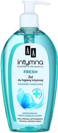 AA Cosmetics Intimate Fresh Intimhygiejne gel Med Aloe Vera