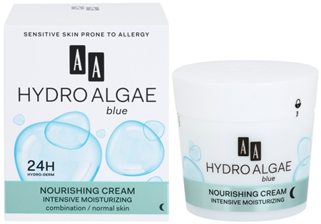 AA Cosmetics Hydro Algae Blue crema hidratanta si hranitoare