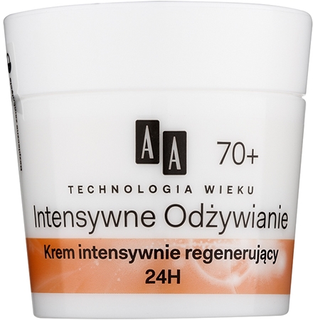 AA Cosmetics Age Technology Intensive Nutrition crema rigenerante viso antirughe 70+
