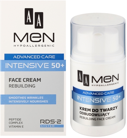 AA Cosmetics Men Intensive 50+ Remodelerende Crème met Voedende Werking