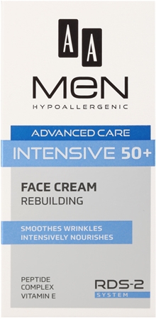 AA Cosmetics Men Intensive 50+ Remodelerende Crème met Voedende Werking