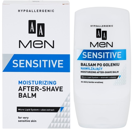 AA Cosmetics Men Sensitive baume après-rasage hydratant
