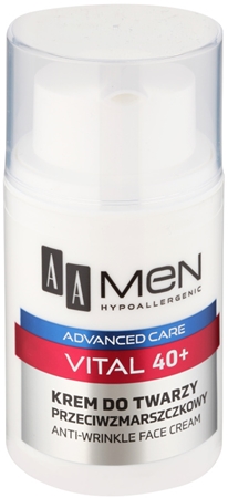 AA Cosmetics Men Vital 40+ protivráskový krém proti stárnutí pleti