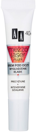 AA Cosmetics MezzoLaser creme de suavização de olhos com efeito branqueador 40+