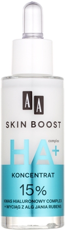 AA Cosmetics Skin Boost HA+ concentrado intensivo de hidratação com ácido hialurónico