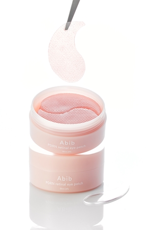 Abib PDRN Retinal Eye Patch Glow Jelly eye pads to treat wrinkles, puffiness and dark circles