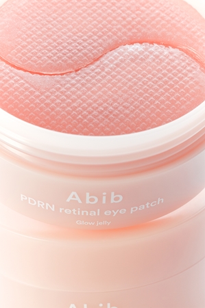Abib PDRN Retinal Eye Patch Glow Jelly eye pads to treat wrinkles, puffiness and dark circles