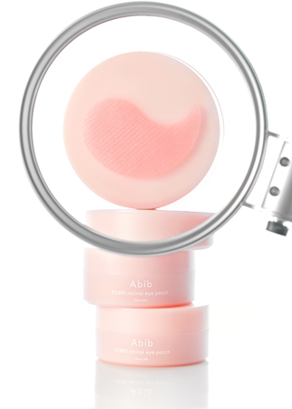 Abib PDRN Retinal Eye Patch Glow Jelly eye pads to treat wrinkles, puffiness and dark circles