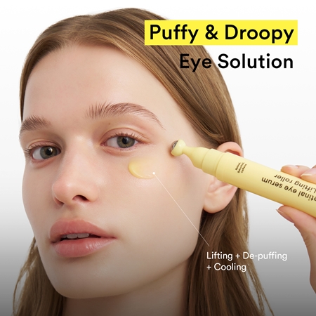 Abib Retinal Eye Serum Lifting Roller roll-on effet froid yeux anti-rides, anti-poches et anti-cernes