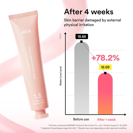 Abib PDRN PDRN Intensive Crème 1.5 Tube revitalisierende Gesichtscreme zur Kräftigung der Hautbarriere