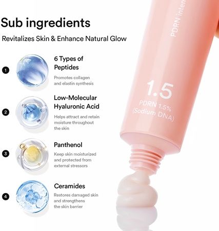 Abib PDRN PDRN Intensive Crème 1.5 Tube revitalisierende Gesichtscreme zur Kräftigung der Hautbarriere