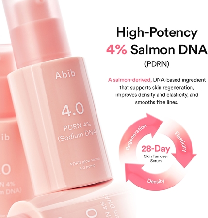 Abib PDRN 4.0 Plump Glow Serum aufhellendes Gesichtsserum mit revitalisierender Wirkung