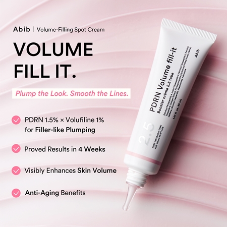 Abib PDRN 2.5 Tube Volume fill-it Booster Crème Skin Renewal Booster with anti-ageing effect