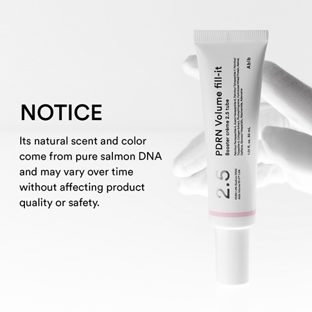 Abib PDRN 2.5 Tube Volume fill-it Booster Crème Skin Renewal Booster with anti-ageing effect