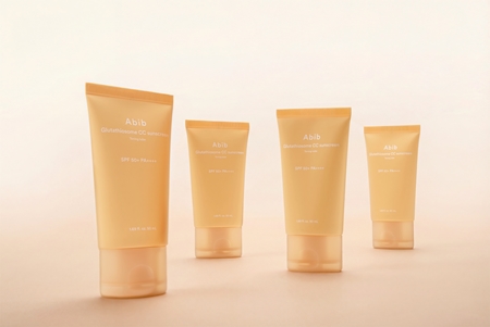 Abib Glutathiosome CC Sunscreen Toning Tube Προστατευτικό υγρό προσώπου με χρώμα με αποτέλεσμα λάμψης