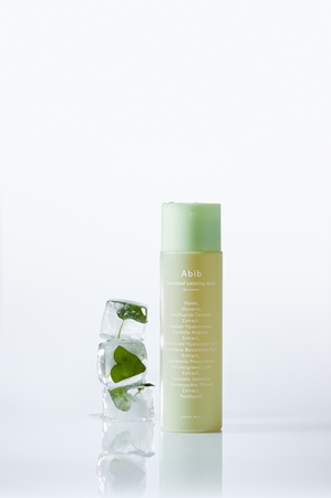 Abib Heartleaf Skin Booster Calming Toner lotion tonique hydratante visage avec effets apaisants