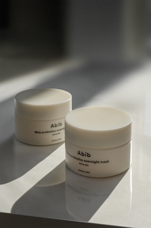Abib Rice Probiotics Overnight Mask Barrier Jelly masque de nuit visage pour une hydratation intense