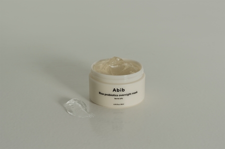 Abib Rice Probiotics Overnight Mask Barrier Jelly masque de nuit visage pour une hydratation intense