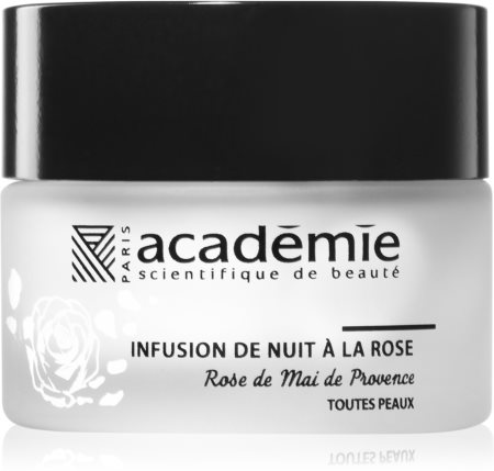 Académie Scientifique de Beauté Aromathérapie нічний відновлюючий крем з маслом ши та екстрактом троянди