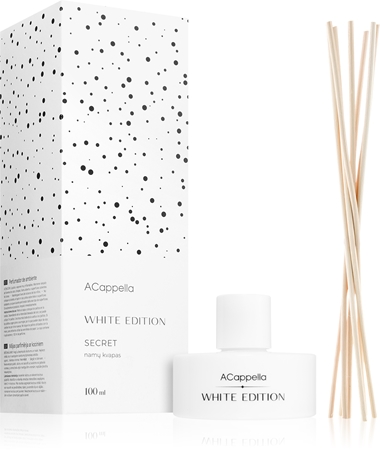 ACappella Secret White Edition diffusore di aromi con ricarica