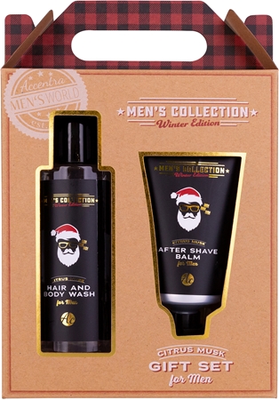 Accentra Men's Collection Winter Edition dovanų rinkinys veidui ir kūnui vyrams