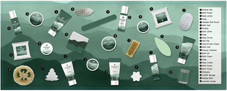 Accentra Winter Spa advent calendar for women