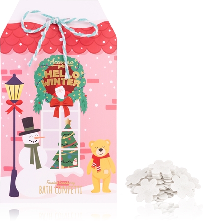 Accentra Hello Winter Bath Confetti koupelové vločky