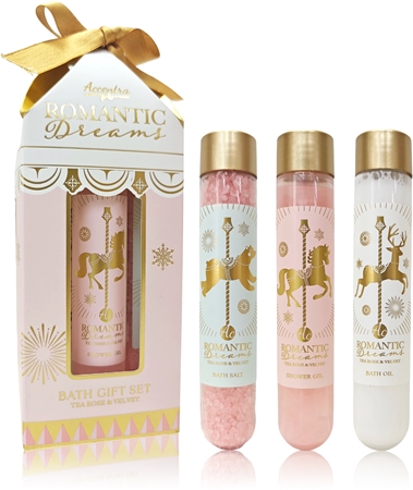 Accentra Romantic Dreams Bath Gift Set darčeková sada do kúpeľa