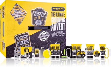 Accentra 24 Advent Calendar Bath & Body Toolkit Adventskalender til mænd