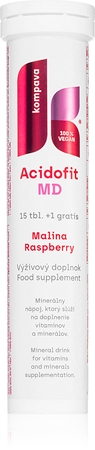 AcidoFit Acidofit MD šumivé tablety s elektrolyty