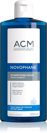 ACM Novophane Gentle Shampoo Extra milt schampo för alla hårtyper