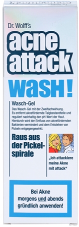 Marca
 Acne Attack Wash! gel de limpeza antiacne