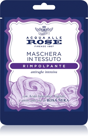 Acqua Alle Rose Rimpolpante Máscara em folha com efeito nutritivo