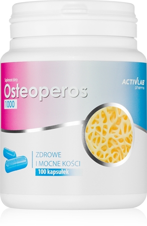 Activlab Pharma Osteoperos D3 kapsułki dla prawidłowego funkcjonowania układu odpornościowego, stanu kości i pracy mięśni