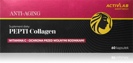 Activlab Pharma Anti-Aging PEPTI Collagen kapsułki dla zdrowia skóry
