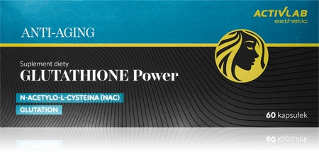 Activlab Pharma Anti-Aging GLUTATHIONE Power kapsułki do ochrony komórek przed stresem oksydacyjnym