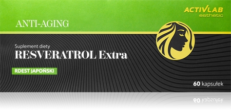 Activlab Pharma Anti-Aging RESVERATROL Extra kapsułki do ochrony komórek przed stresem oksydacyjnym