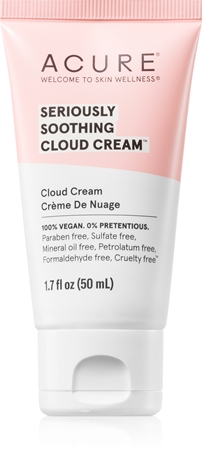 ACURE Seriously Soothing Cloud Cream Könnyű, enyhítő krém éjszakára