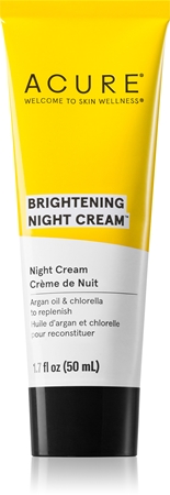 ACURE Brightening creme de noite iluminador