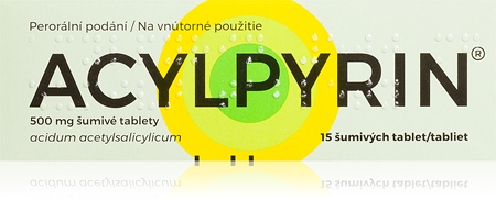 Acylpyrin Acylpyrin 500 mg šumivé tablety při chřipce a nachlazení