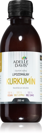 Adelle Davis Lipozomálny kurkumín perorálny roztok na podporu normálneho stavu kĺbov