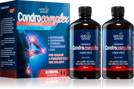 Adelle Davis CondroComplex Lipozomalna kĺbová výživa perorálny roztok na podporu normálneho stavu kĺbov