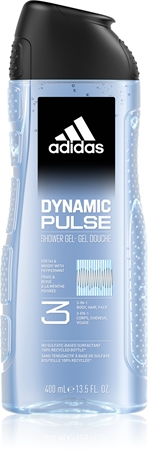 Adidas Dynamic Pulse Dusch-gel för ansikte, kropp och hår 3-i-1
