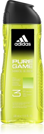 Adidas Pure Game τζελ για ντους για πρόσωπο, σώμα και μαλλιά 3 σε 1