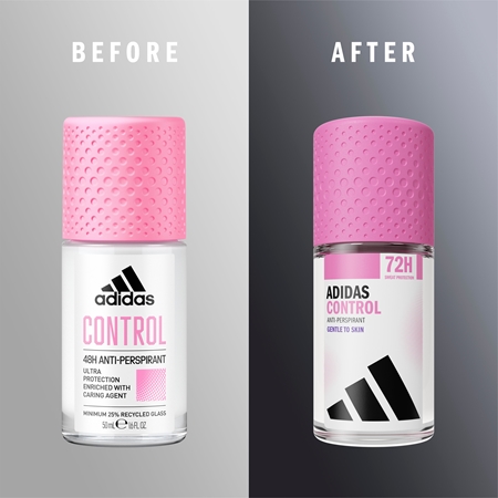Adidas Cool & Care Control Rulldeodorant naistele
