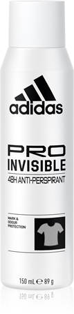 Adidas Pro Invisible anti-transpirant anti-traces blanches pour femme