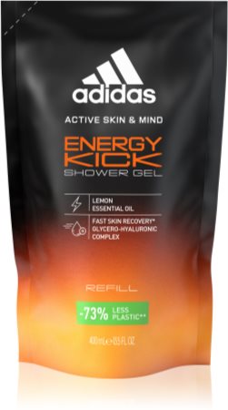 Adidas Energy Kick освіжаючий гель для душа змінне наповнення