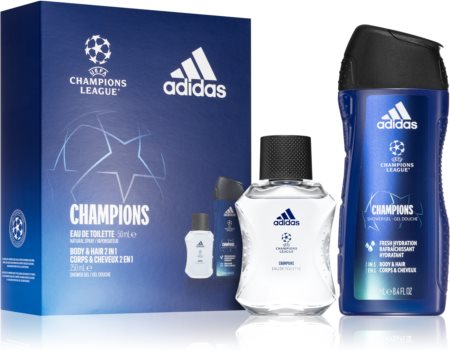 Adidas UEFA Champions Champions Edition lote de regalo para hombre |