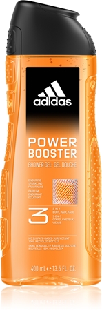 Adidas Power Booster energiespendendes Duschgel 3 in1